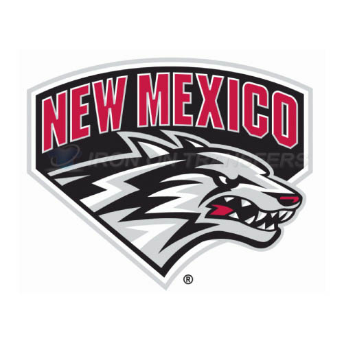 New Mexico Lobos Logo T-shirts Iron On Transfers N5419